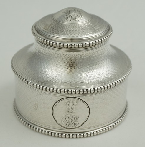 Tea caddy argento - caddy,