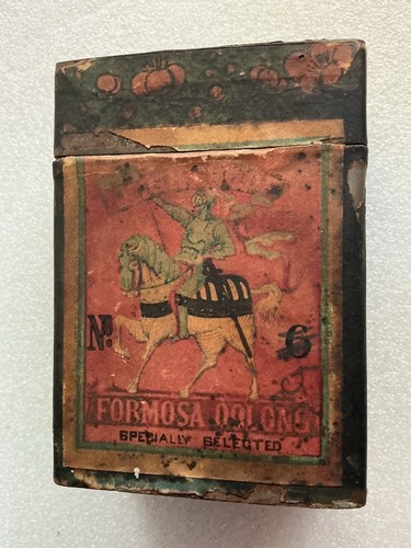 Antica scatola latta - scatola, da