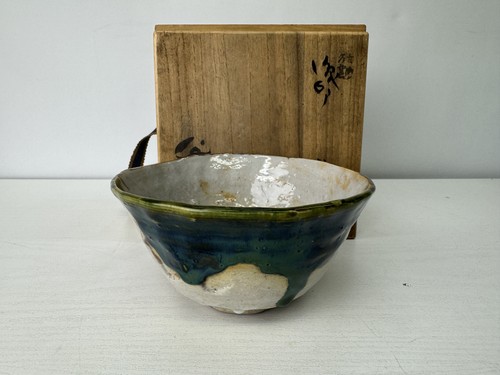 Y9432 chawan oribe ware - y9432, oribe-ware