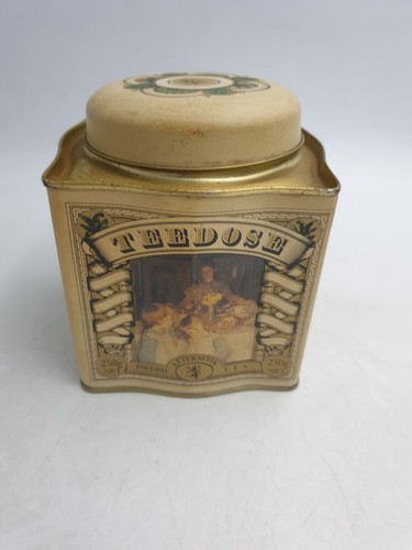 Vintage teedose english - vintage,